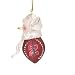 Nebraska Cornhuskers NCAA Acrylic Football Snowman Ornament (2.75)