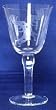 Individually Hand Etched Kokopelli Water Glass 8" Set / 4