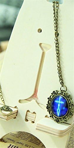 Relaxcos Fate Zero/Stay Night Saber Logo Necklace Cosplay Costume Accessory