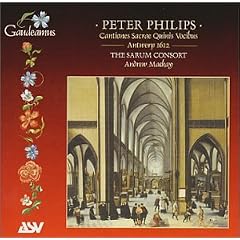 Peter Philips: Cantiones Sacrae Quinis Vocibus, Antwerp 1612