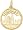 Chicago Skyline, Gold Plated Silver Charm by Rembrandt Charms