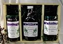 Montana Gift Crate: 10oz Huckleberry Syrup, 8oz Huckleberry Jam, 10oz Huckleberry Topping