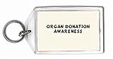 Organ Donation Awareness Keychain