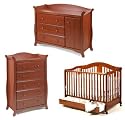 Storkcraft Rochester 3 Piece Room Collection Finish: Cognac
