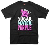 Skate Mental Sugar Water Purple Men's T-Shirt - Black