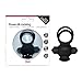 Zabrina Silicone Vibrating Cock Ring Vibrator Penis Ring Powerful 10 Speeds Vibrations Cock Ball
