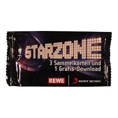 Starzone Booster Pack von REWE mit 3 Sammelkarten und einem gratis Download