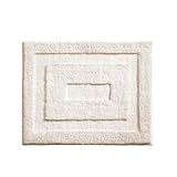 InterDesign Spa Rug Small, Creamy Natural