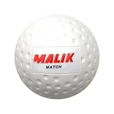 Malik Match Dimple Hockey Ball (White)