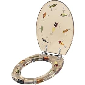 River's Edge Toilet Seat (Fishing Lure)