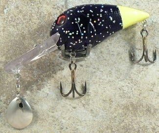JLVLures Deep Crankbait Chartreuse Butt : Diver Lures JLV Freshwater Smallmouth Steelhead Pike Salmon Trout