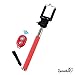 Selfie Stick - 60% OFF SALE TODAY ONLY - Zonabel Best Self Portrait Extendable Monopod - Universal Bluetooth Shutter Remote Control for iPhone 4, 4s, 5, 5s, 5c, 6, 6plus, Samsung S4, S5, S6 & Most Androids, GoPro Compatible - Take the Perfect Selfie - Lifetime Guarantee
