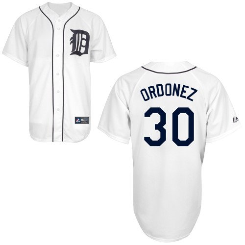 Magglio Ordonez Detroit Tigers Replica Home Jersey by Majestic