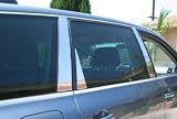 Audi A4 | 6 pieces Chrome Pillars 02-05 [d-pil-c-10986-6-6]