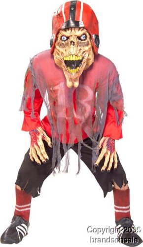Adult Scary Football Player Halloween Costume