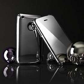 Metallic Slim Fit Case & Mirror Screen - Silver, Gold, Titanium