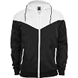"Urban Classics" Designer-Jacke "Arrow Windrunner", Gr��e: M, Farbe: schwarz-wei�