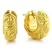 14K Artform Etruscan Hoop Earrings