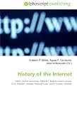 History of the Internet: RAND, Packet switching, ARPANET, Bulletin board system,  X.25, FidoNet, Internet Protocol Suite, UUCP, Usenet,  InterNIC