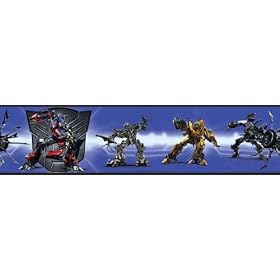 RoomMates RMK1090BCS Transformers Peel & Stick Border, 5-Yards