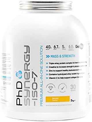 Phd Synergy-ISO-7 Banana Flavour 2kg by PHD Pharma