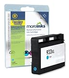 HP 933XL Cyan Compatible Printer Ink Cartridge for Officejet 6100 ePrinter 6600 e-All-in-One 6700 Premium - XL High Capacity