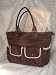 Diaper Tote Bag Brown/Beige