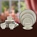 Lenox Tuxedo Platinum Ivory China Tableware Collection