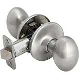 Legend 932122 Egg Style Door Knob Hall and Closet Passage Lockset, US15 Satin Nickel Finish