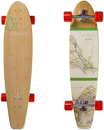 Jaseboards 'ino Edition Kicktail Bamboo longboard Complete