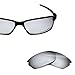 BlazerBuck Anti-salt Polarized Replacement Lenses for Oakley Carbon Shift OO9302 - Silver Chrome