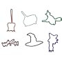 WITCHY WITCH SILLY SHAPED HALLOWEEN BANDZ
