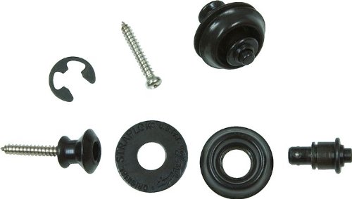 Dunlop Dual Design Straplok System Black
