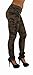 Women`s Plus/Junior Size Classic 5 Pockets Camouflage Skinny Jeans