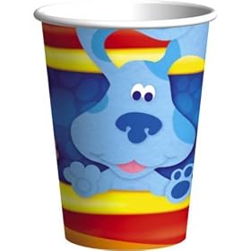 Blue's Clues 9 oz. Cups (8 count) Child by prettypartyplace