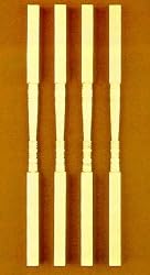 Dollhouse Miniature Unfinished Porch Posts