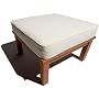 Strathwood Balboa Deep Seat Ottoman with Cushion