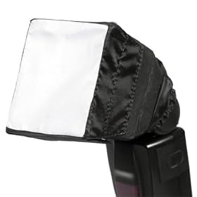 CowboyStudio MF-70 Photo Flash Diffuser 3.5 x 3.5 Inches Mini Softbox for All Speedlights