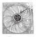 GLOBEFAN クリアタイプ 140×140×25mm リブ無 青色LED搭載 PWMコントロール 青色に光るPWMファンモータ GF-1425PWM20AO