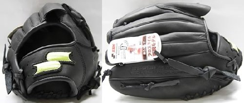 ＜少年軟式グラブ＞SSK 2008NEWモデル スーパープロ 黒田モデル ブラック サイズJ5S SSJ315-90-L