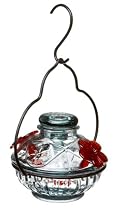 Parasol PDCCL Pot de Creme Hummingbird Feeder Clear