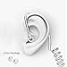 Anti-Radiation FBI Agent Popular Mono Earphones, KUCIPA 3.5mm Stereo Air Tube Patent Wired Earpiece Earbuds Headphones with Microphone