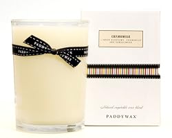 Paddywax Classic 8-Ounce Poured Glass Candle, Chamomile