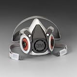 3M 6000 Series Drop-Down Half Facepiece; Large