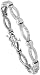 14k White Gold (7 mm wide) 7 Tennis Bracelet, w/ 50 (1.(4 mm wide)) Round Brilliant Diamonds; Total Carat Weight: .74; Clarity: SI; Color: H-I