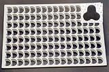 Thermo Cookie Cutting Sheet 1 9/16 Flower 68/Sheet