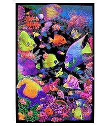 Opticz Living Reef Blacklight Poster