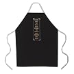 By the Time You Read This Apron - Black