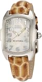 Invicta Women's 1895 Lupah White Mother-Of-Pearl Dial Brown Patent Leather With Alligator Pattern Watch