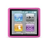 Pink 6G Nano Silicone Case & Screen Protector Kit for New Apple iPod Nano 6 6th Generation 8GB 16GB